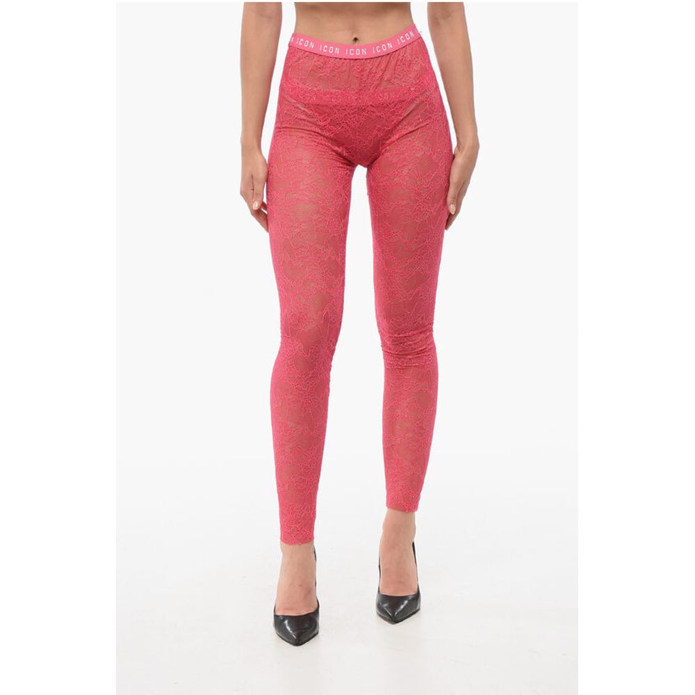 Dsquared² Sheer Lace ICON Leggings