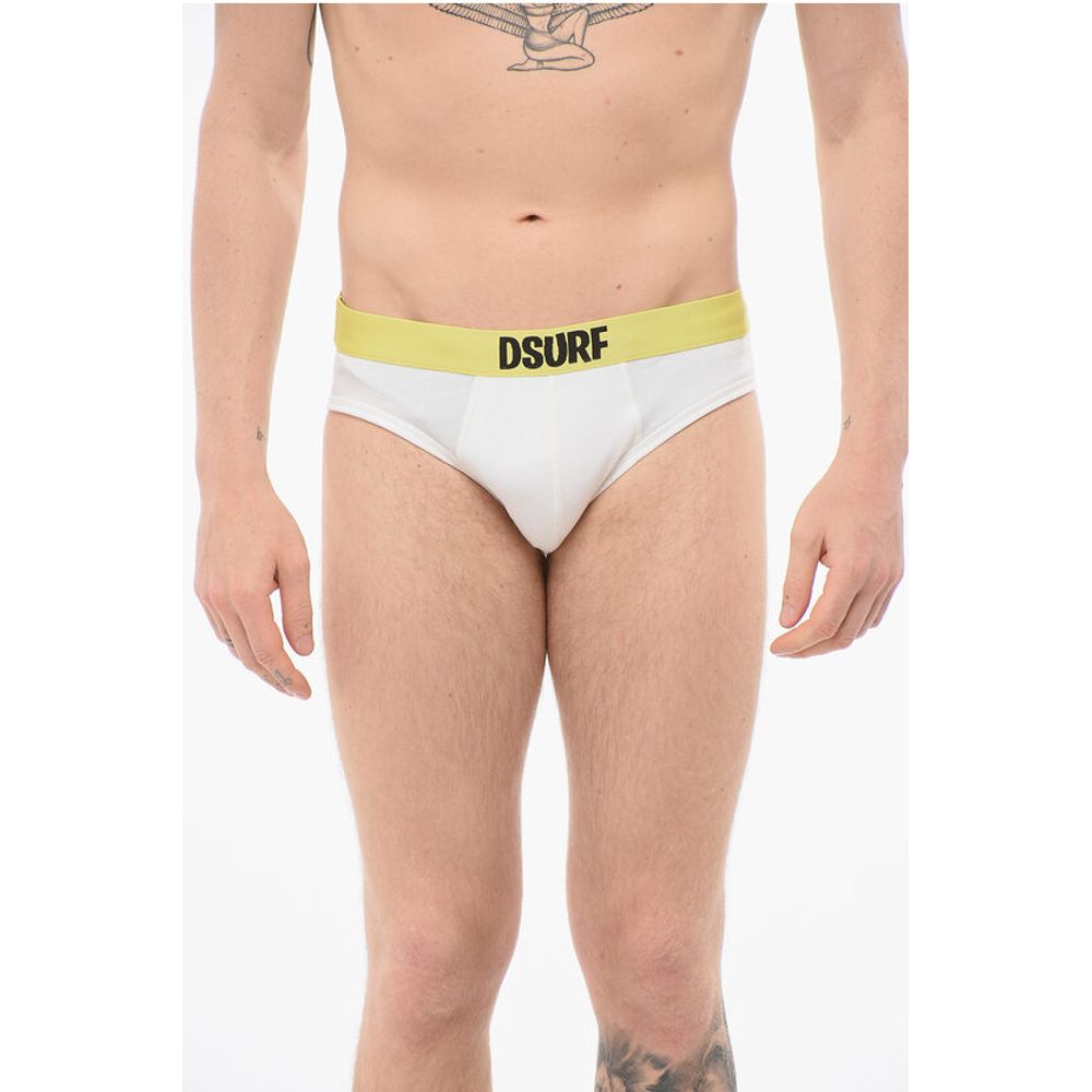 Dsquared² Cotton DSURF Slip With Contrasting Bands