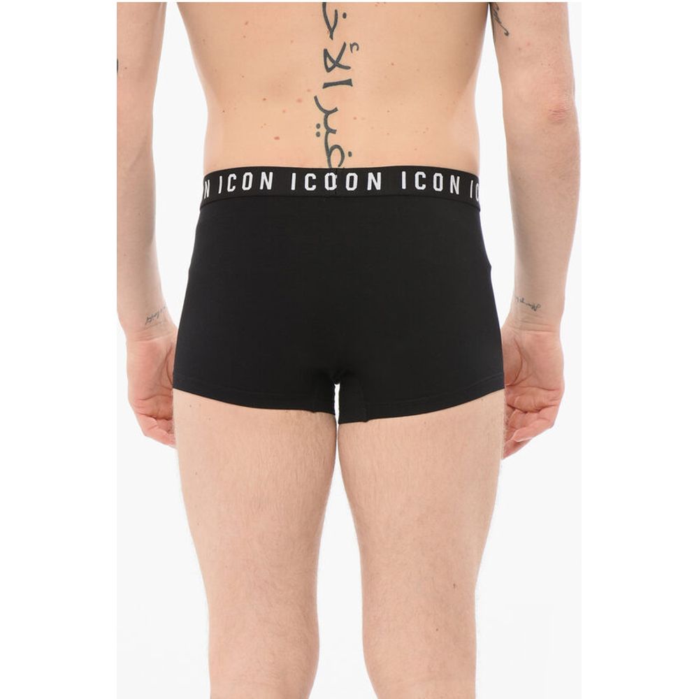 Dsquared² Cotton ICON Boxer With Logoed Waistband - Image 2