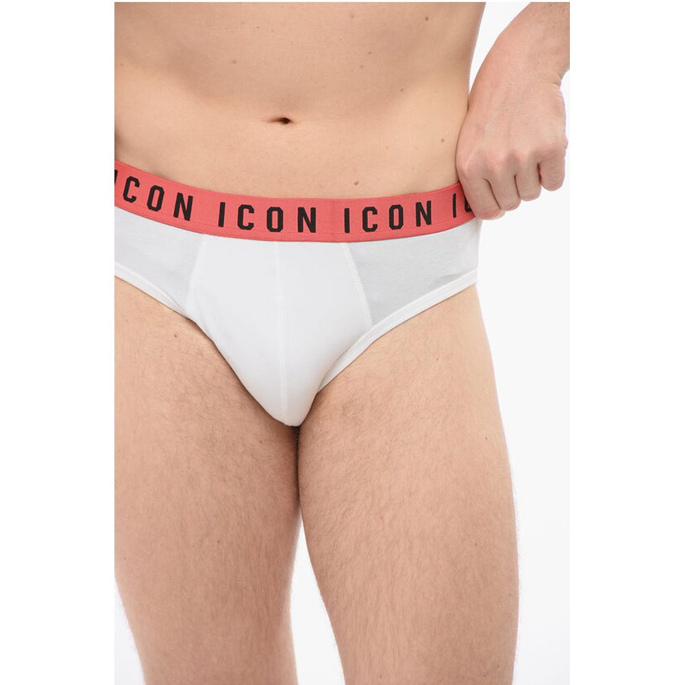 Dsquared² Cotton ICON Slip With Logoed Waistband - Image 3