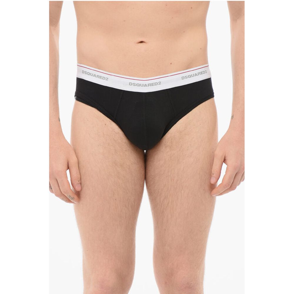 Dsquared² Cotton Slip With Front Push UP