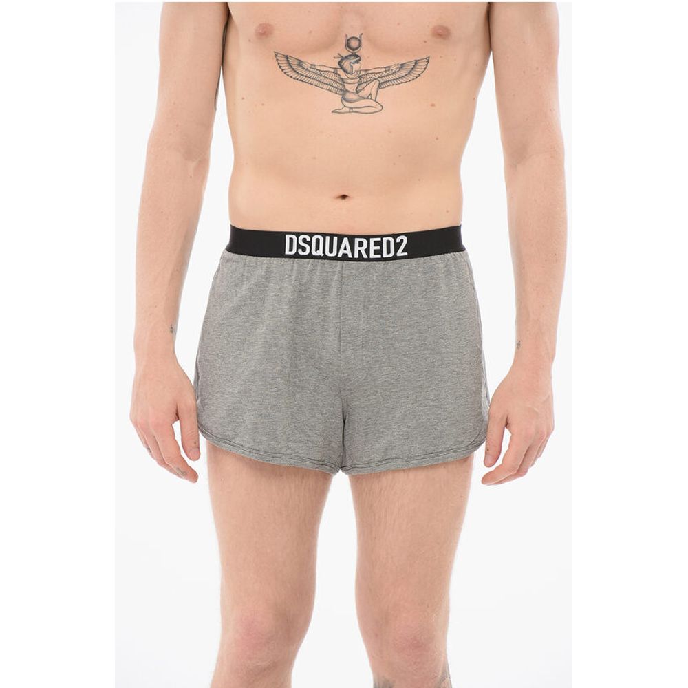 Dsquared² Stretchy Boxer With Logoed Band