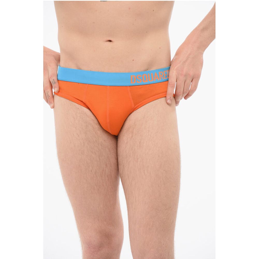 Dsquared² Stretchy Slip With Logoed Contrasting Waistband - Image 3