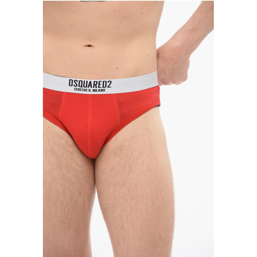 Dsquared² Cotton Slip With Logoed Waistband - Image 3