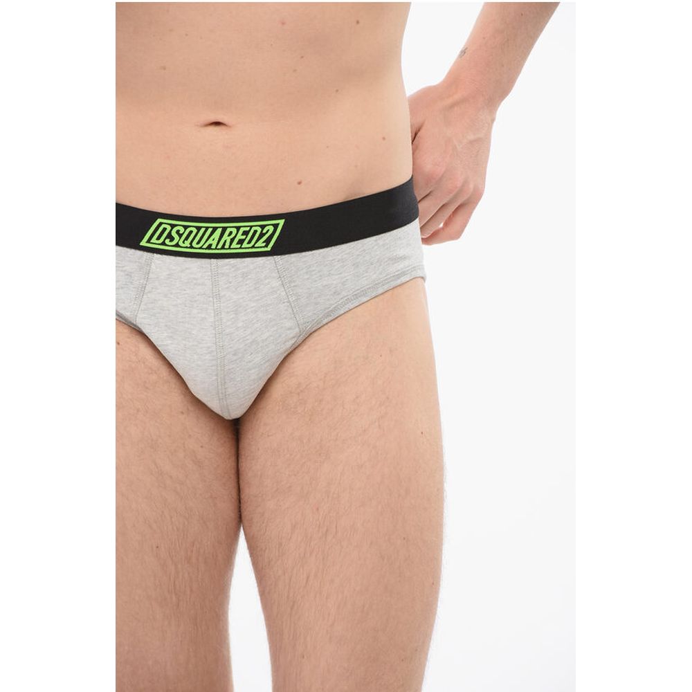 Dsquared² Cotton Slip With Logoed Waistband - Image 3