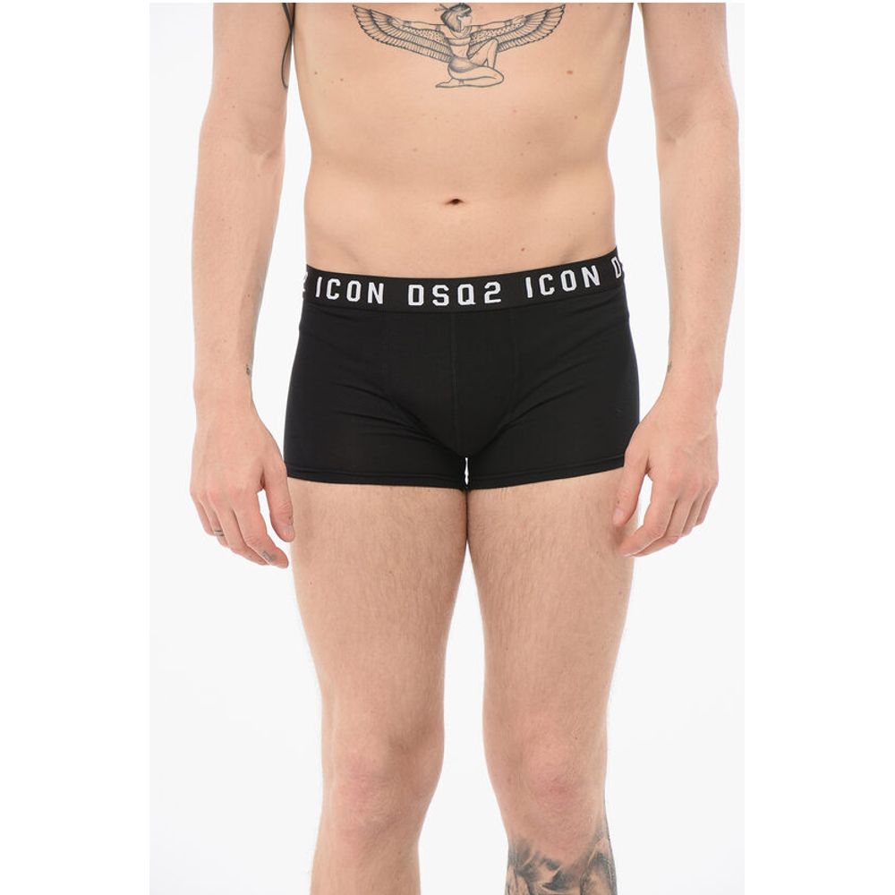Dsquared² Cotton ICON Boxer With Logoed Waistband