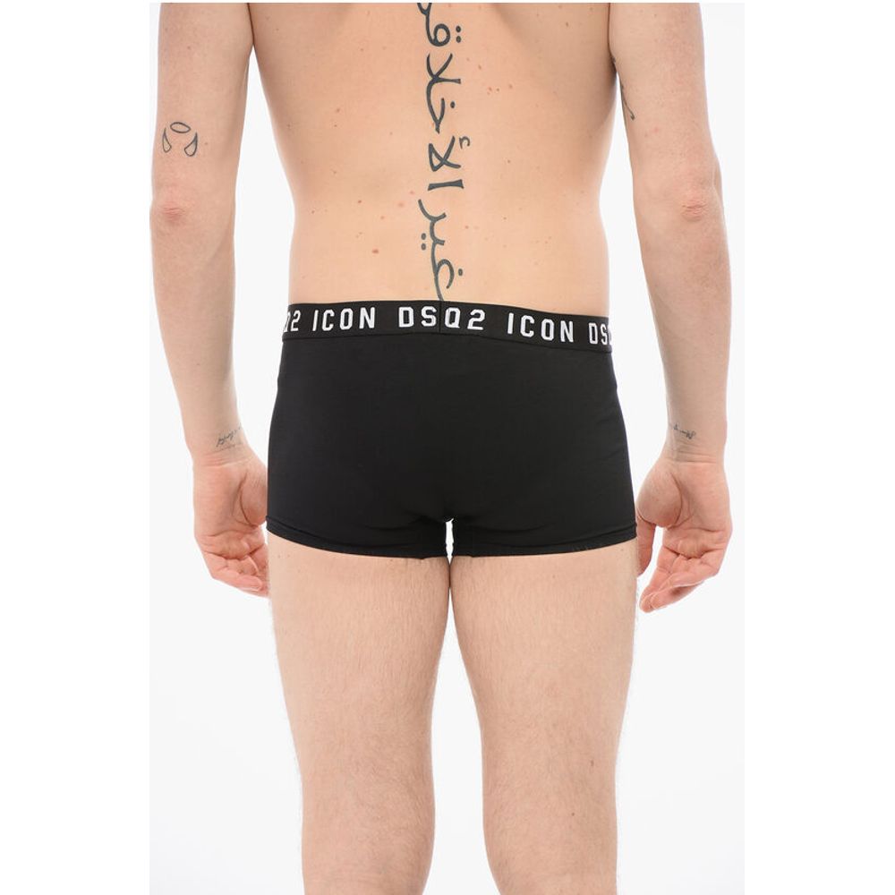 Dsquared² Cotton ICON Boxer With Logoed Waistband - Image 2