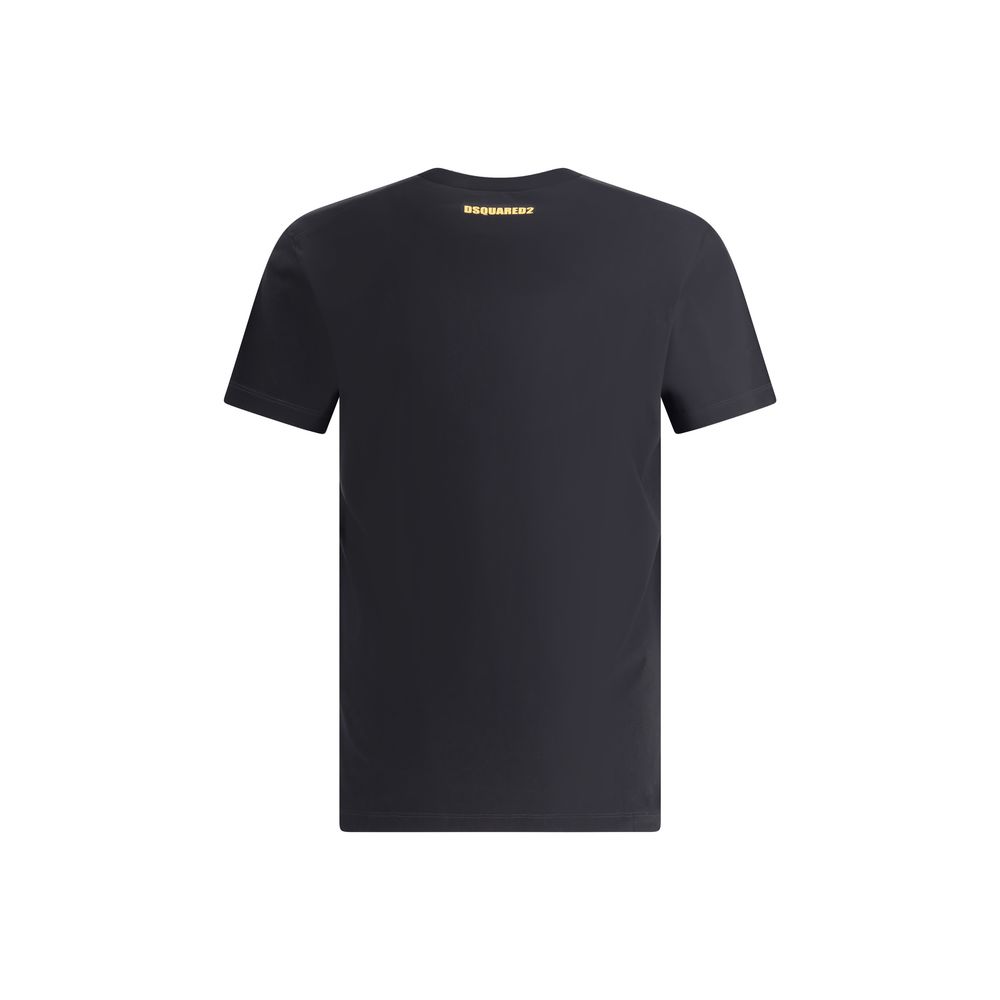 Dsquared² Black Cotton T-Shirt - Image 2