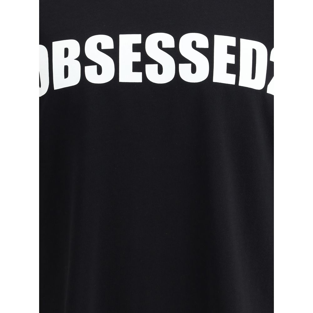 Dsquared² Black Cotton T-Shirt - Image 3
