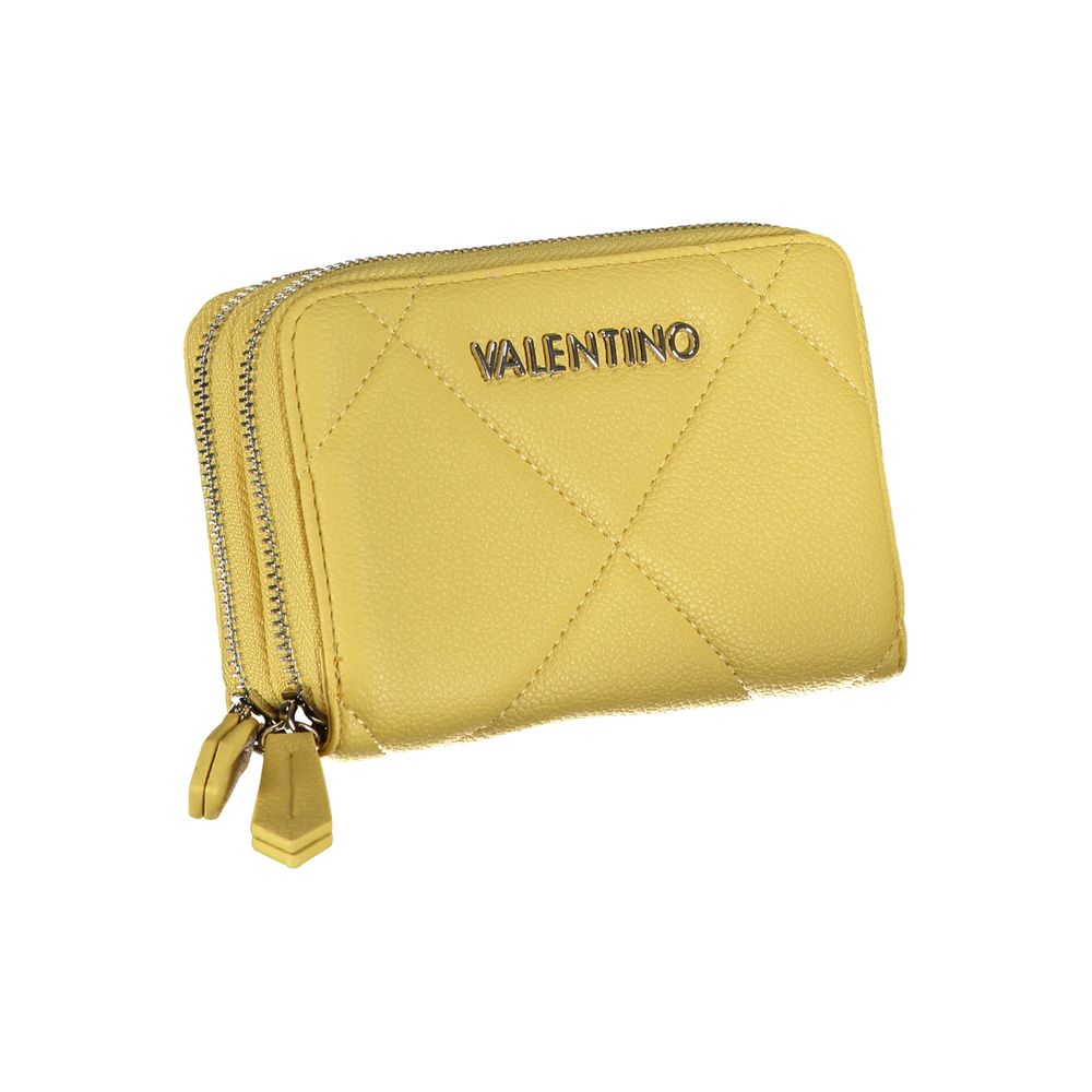Mario Valentino Yellow Polyethylene Wallet - Image 3