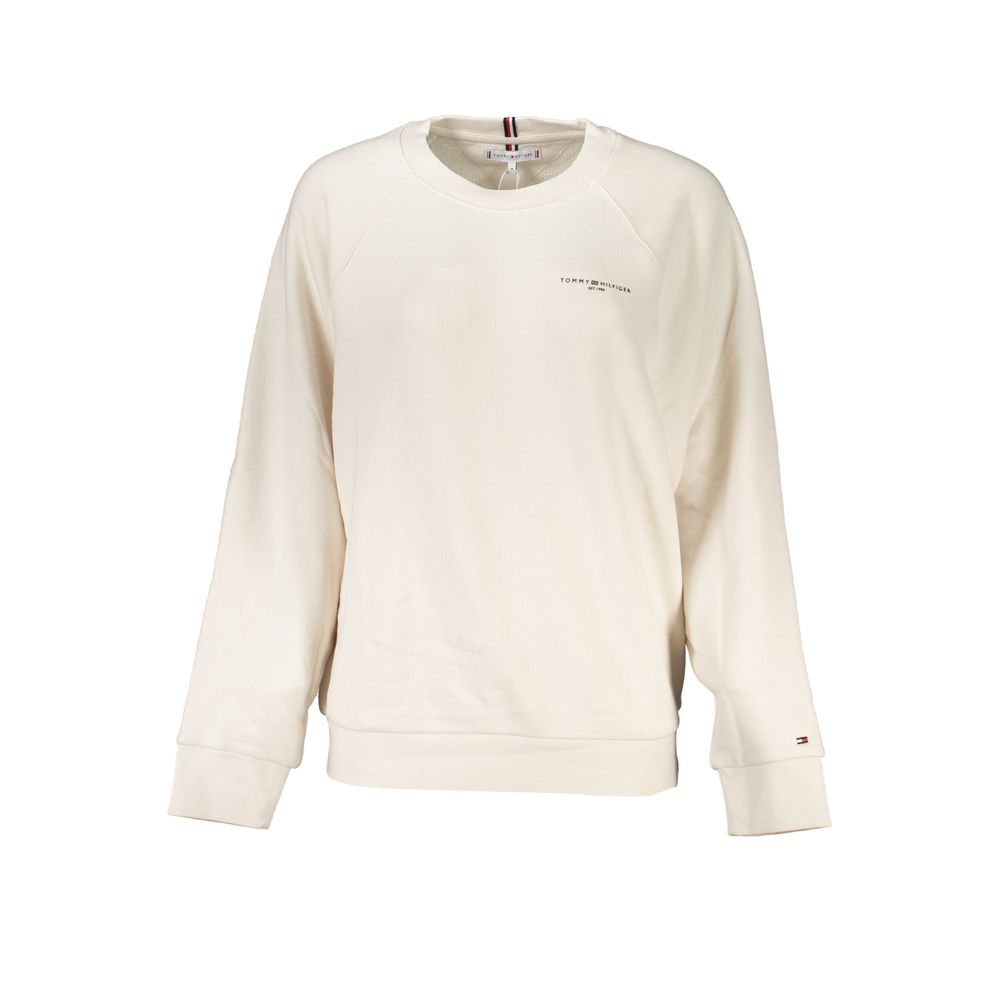 Tommy Hilfiger Beige Cotton Women's Sweatshirt