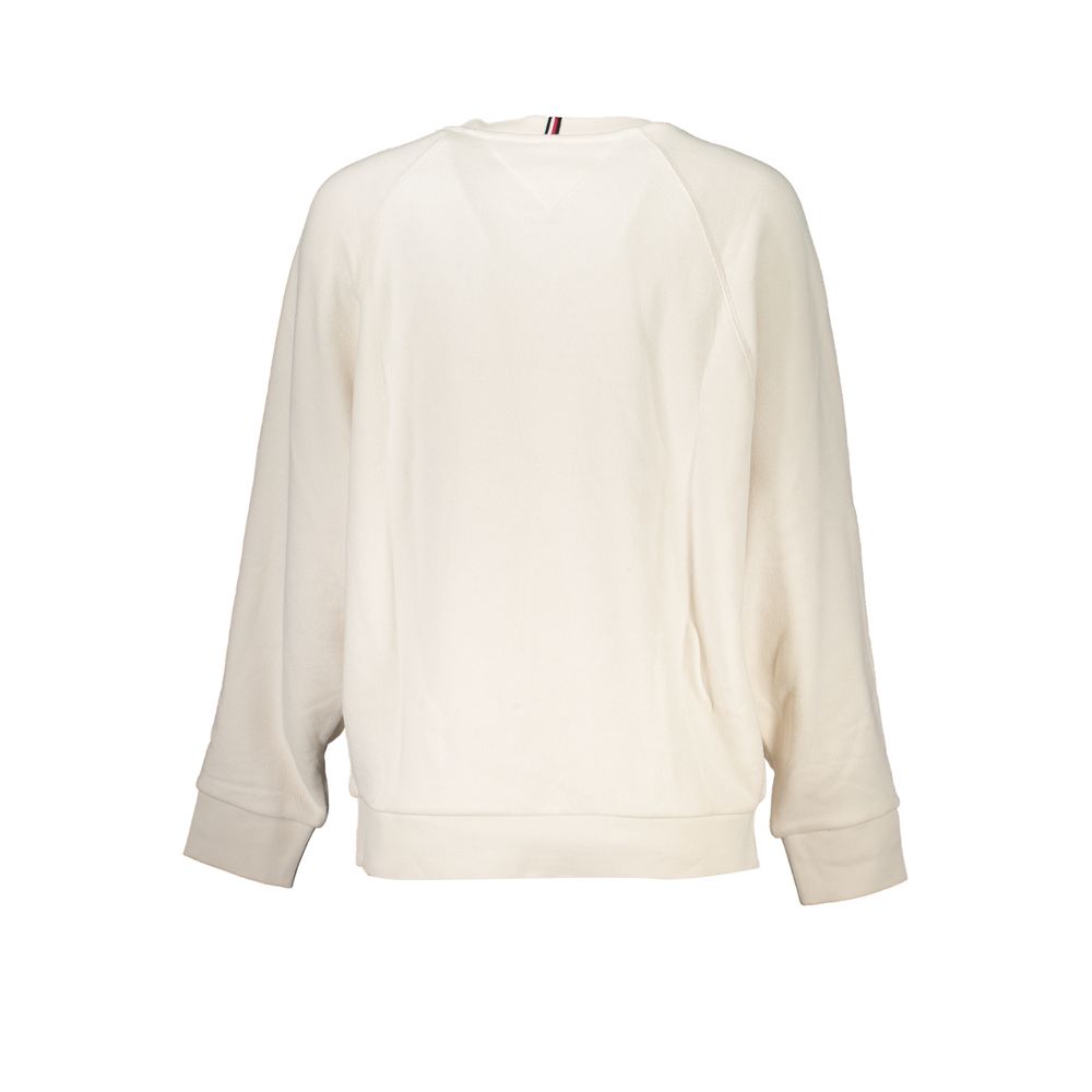 Tommy Hilfiger Beige Cotton Women's Sweatshirt - Image 2