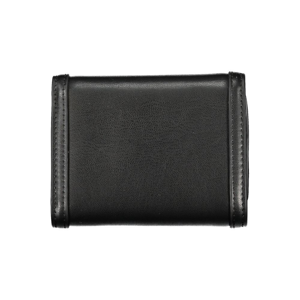 Tommy Hilfiger Black Polyurethane Women Wallet - Image 2