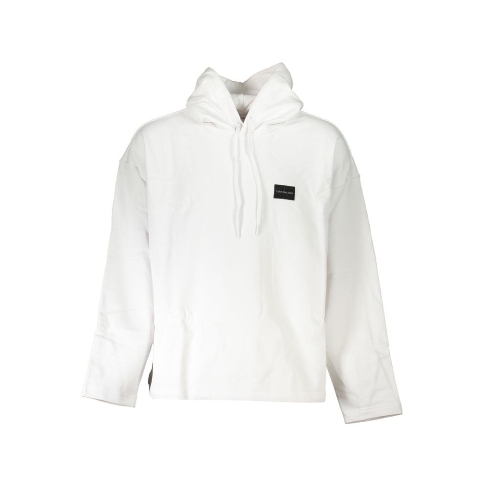 Calvin Klein Bianco Cotton Male Sweatshirt