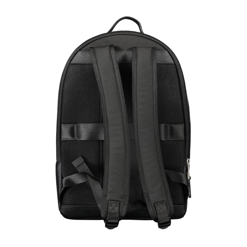 Tommy Hilfiger Black Polyester Men Backpack - Image 2