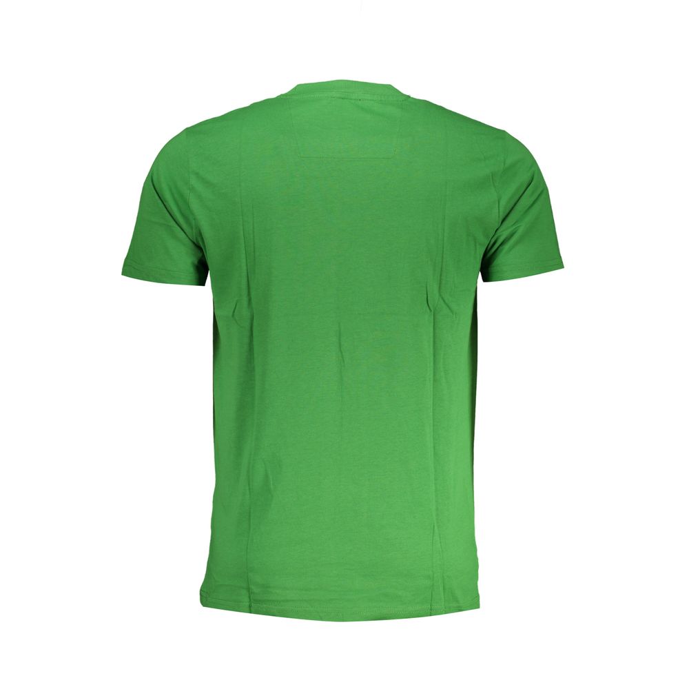 Cavalli Class Verde Cotton Men T-Shirt - Image 2