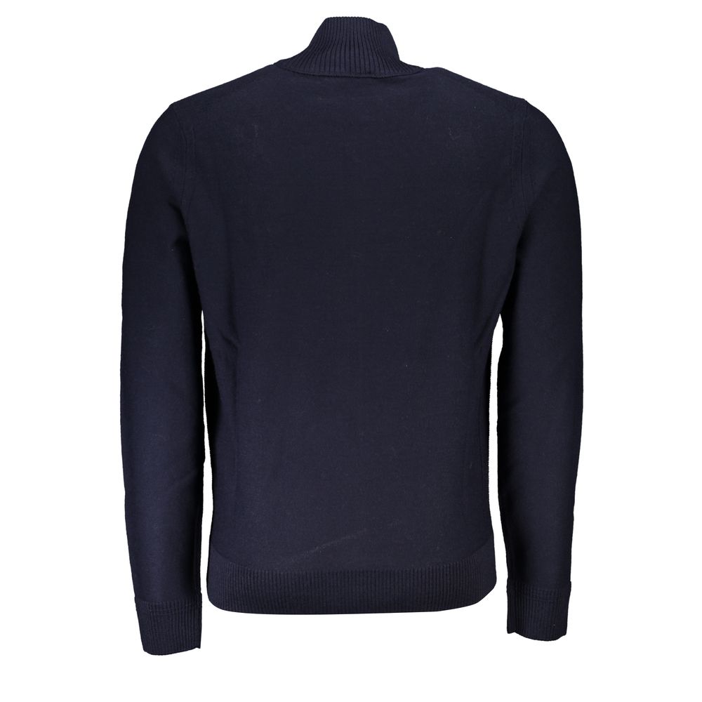 Hugo Boss Blue Polyamide Sweater - Image 2