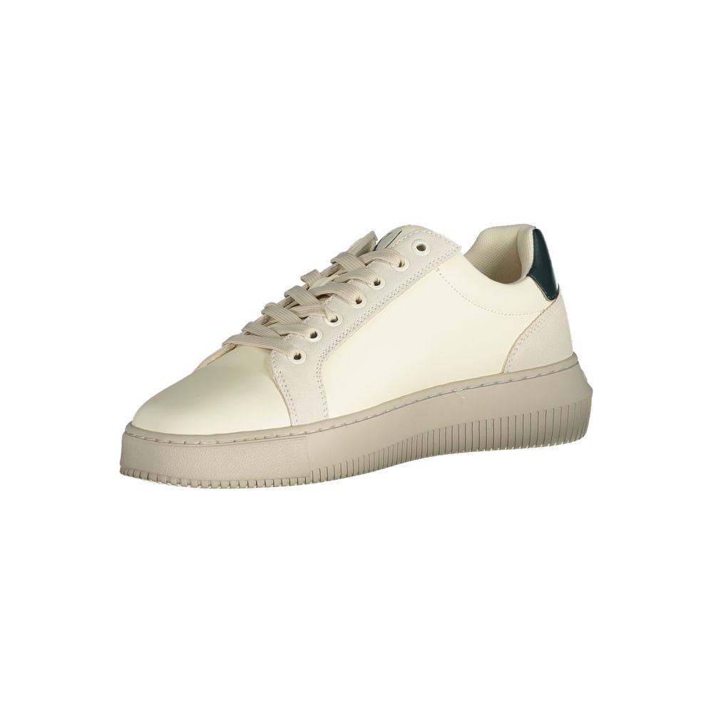 Calvin Klein White Polyester Sneaker - Image 3