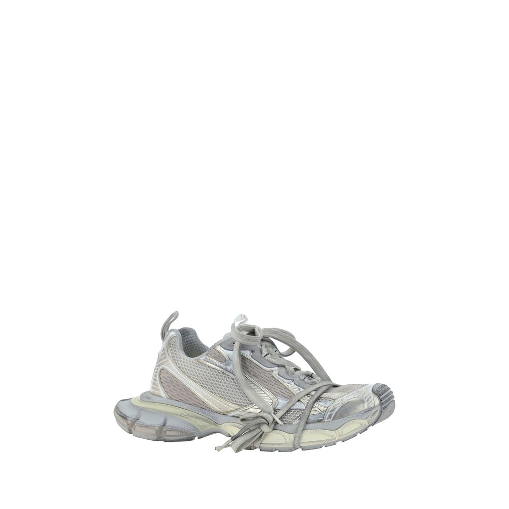 Balenciaga Gray Polyester Athletic Sneakers - Image 2