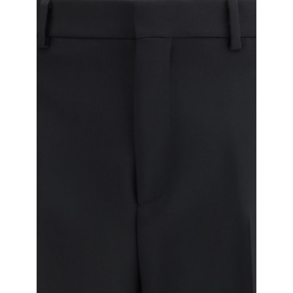Gucci Black Wool Dress Pants - Image 3