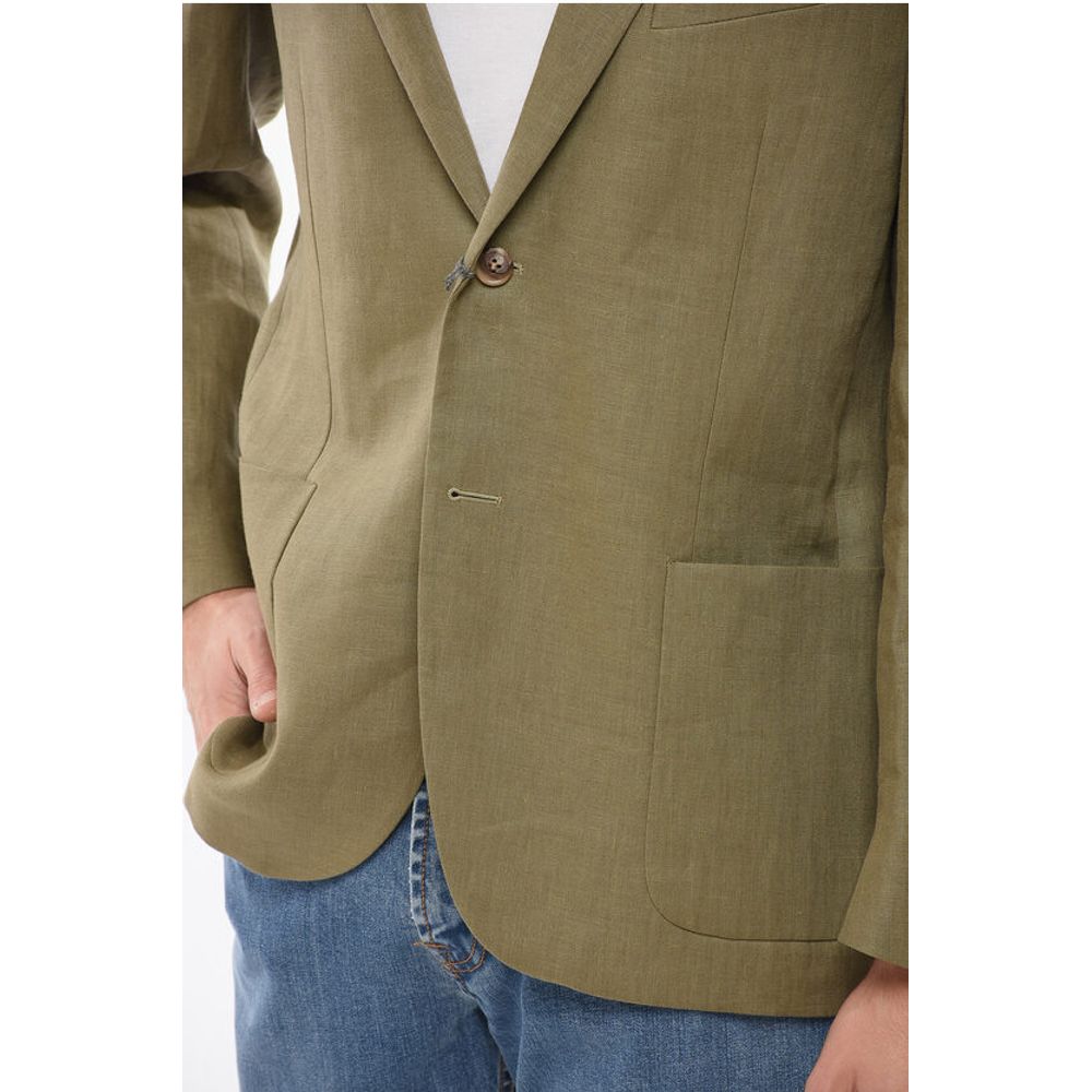 Nino Danieli Linen Half-lined Blazer - Image 3