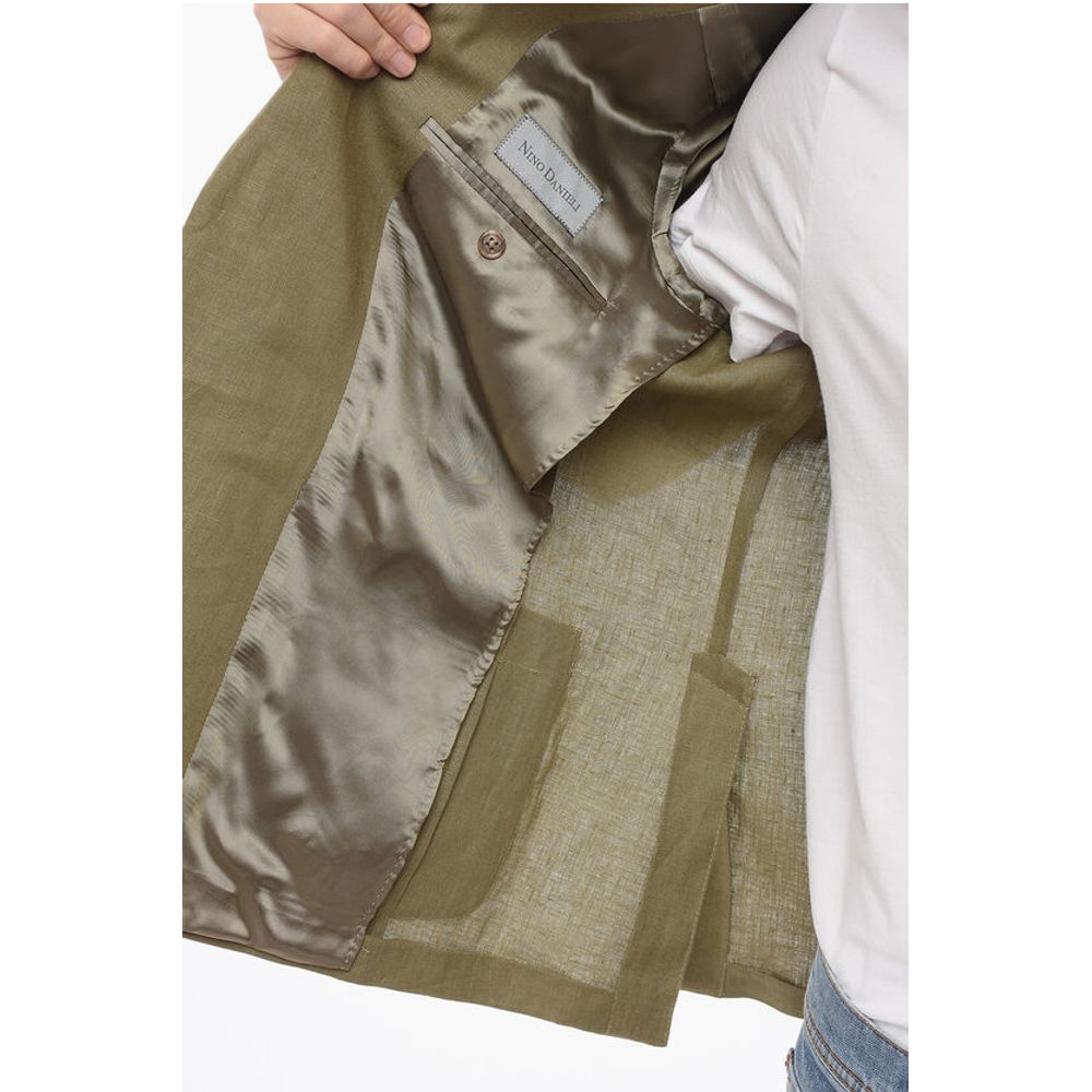 Nino Danieli Linen Half-lined Blazer - Image 5