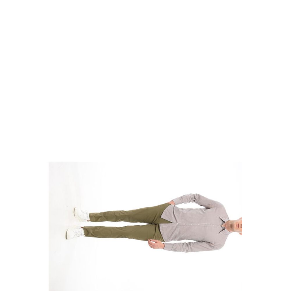 Dsquared² Striped Motif Long Sleeved Cotton Shirt - Image 4