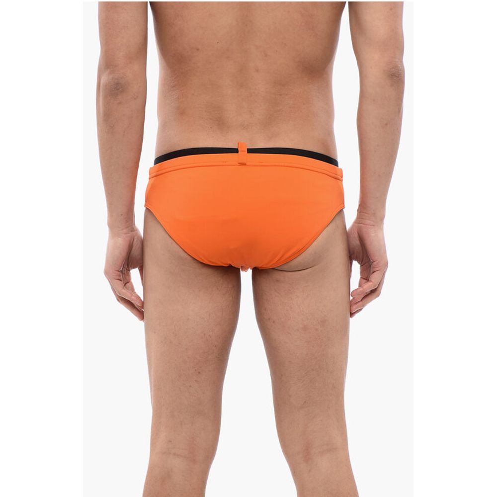Dsquared² Swim Brief with Logoed Elastic Band - Image 2