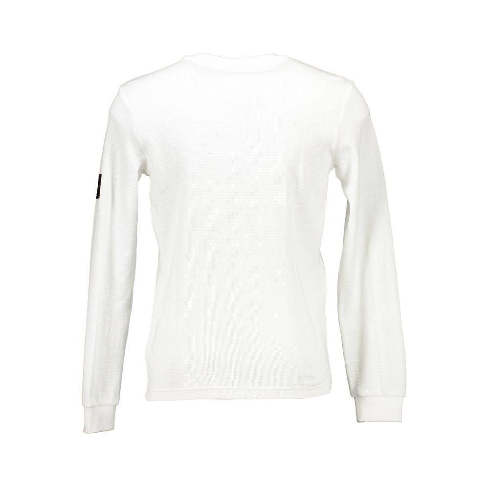 Calvin Klein White Cotton Sweater - Image 3