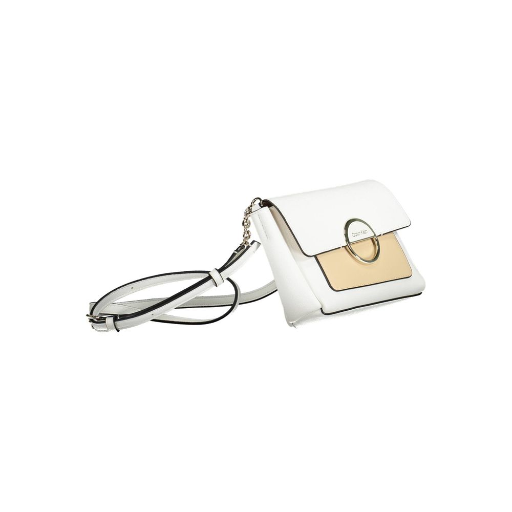 Calvin Klein White Polyethylene Handbag - Image 3