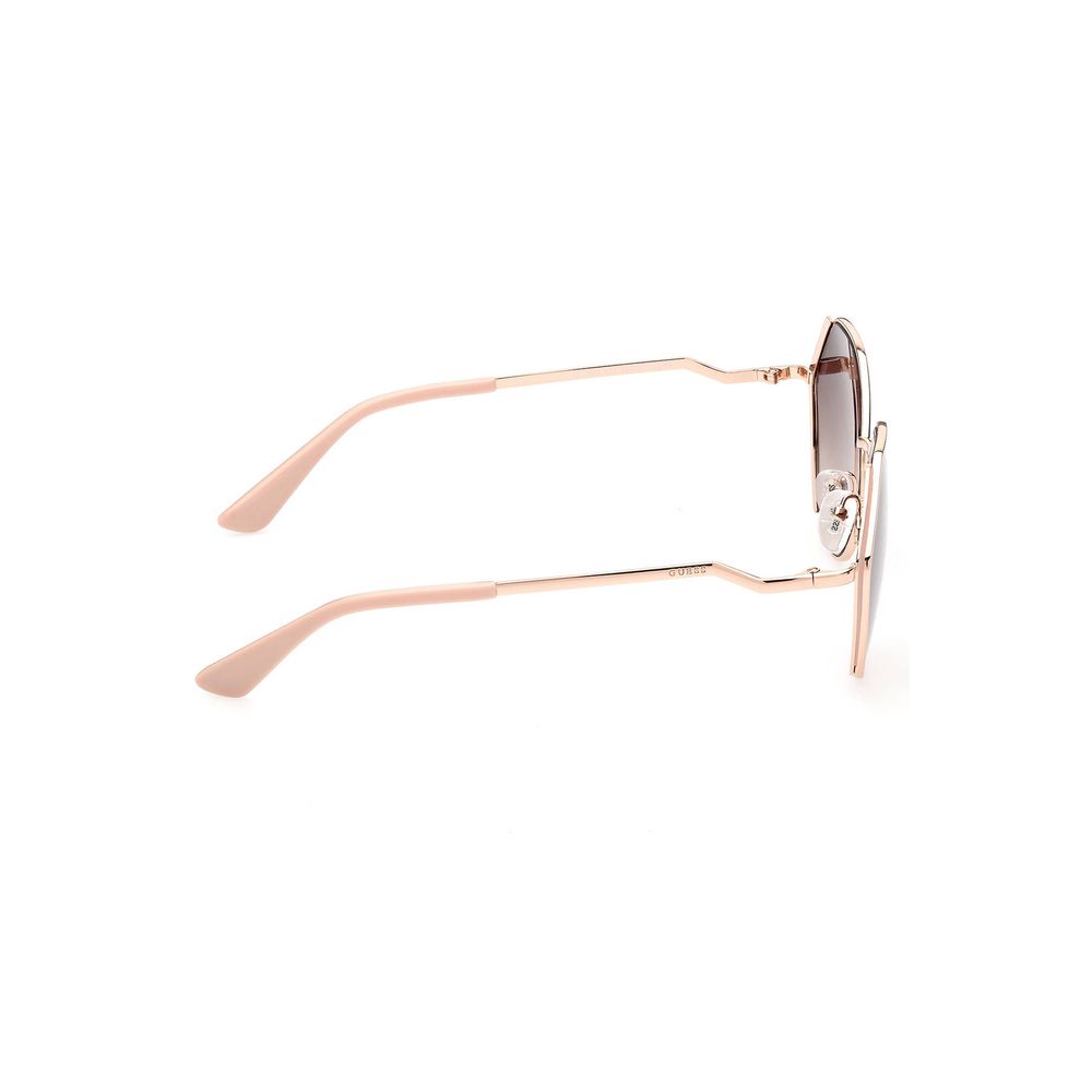 Guess Jeans Pink Metal Sunglasses - Image 3