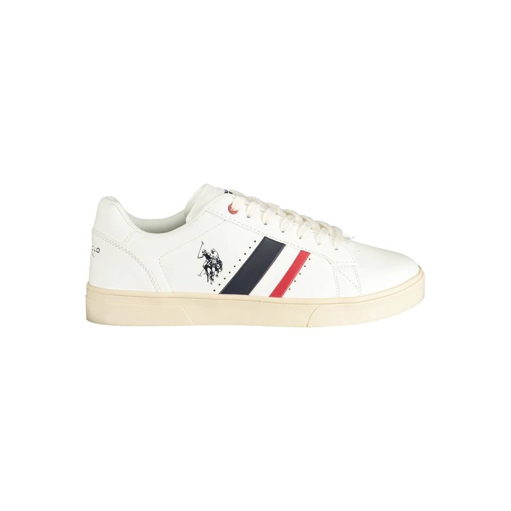 U.S. POLO ASSN. White Eco Leather Sneaker