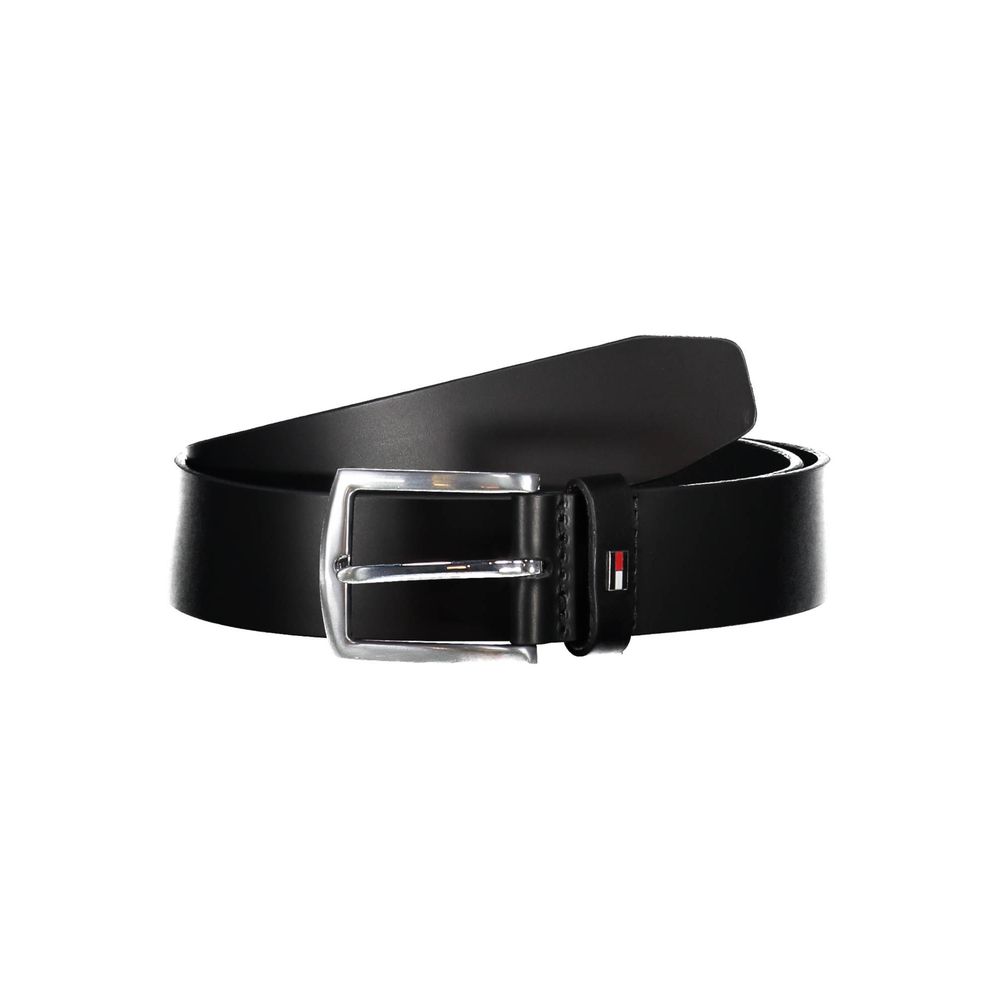Tommy Hilfiger Black Leather Belt