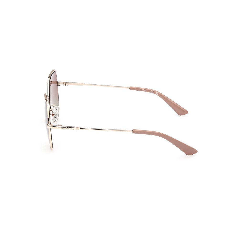 Guess Jeans Gold Metal Sunglasses - Image 2