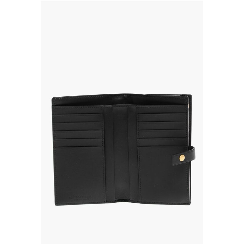 Bottega Veneta Woven Leather Wallet with Coin Holder - Image 3