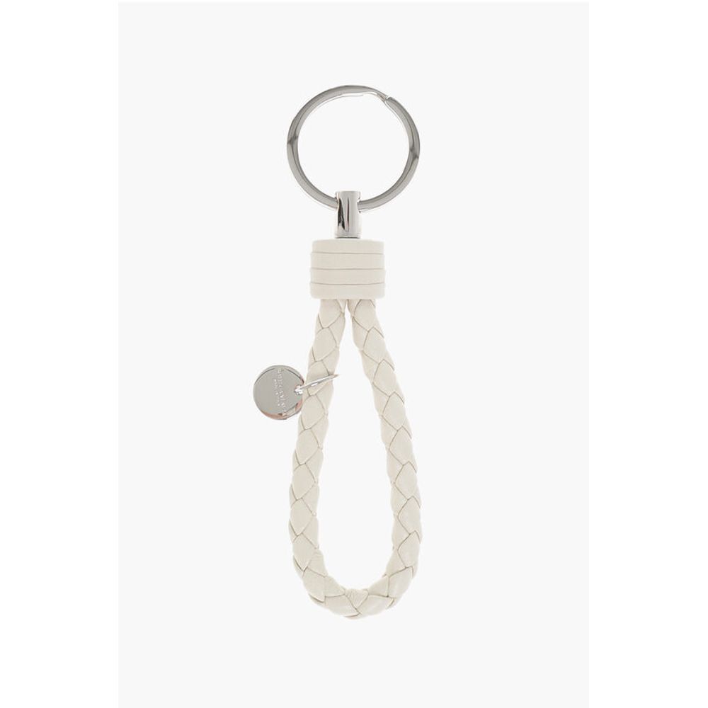 Bottega Veneta Woven Leather Key Ring