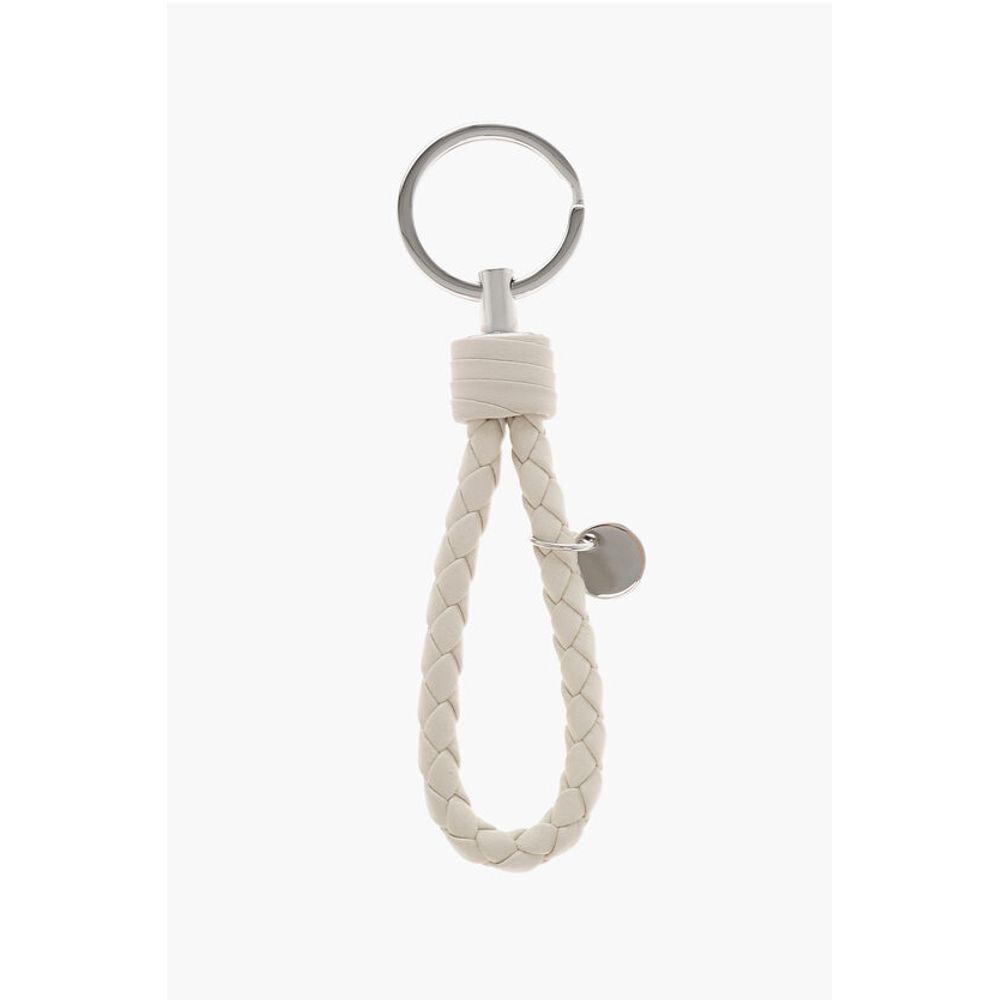 Bottega Veneta Woven Leather Key Ring - Image 3