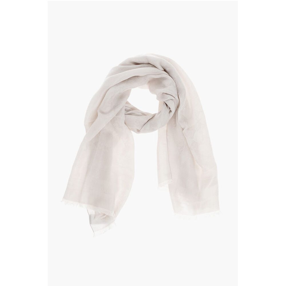 Max Mara Jacquard Wool Blend MESTRE Scarf - Image 2
