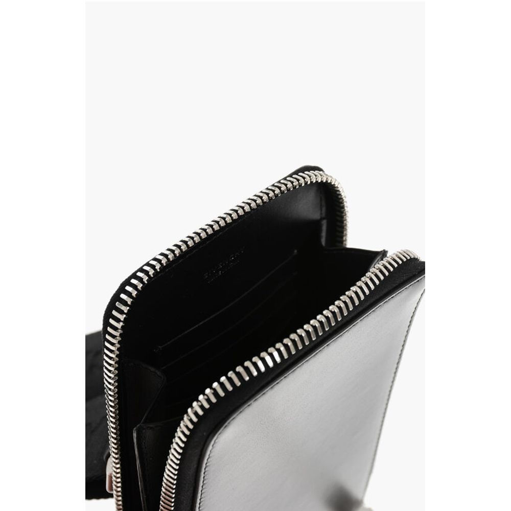Givenchy Brushed Leather Crossbody Phone Holder - Image 4
