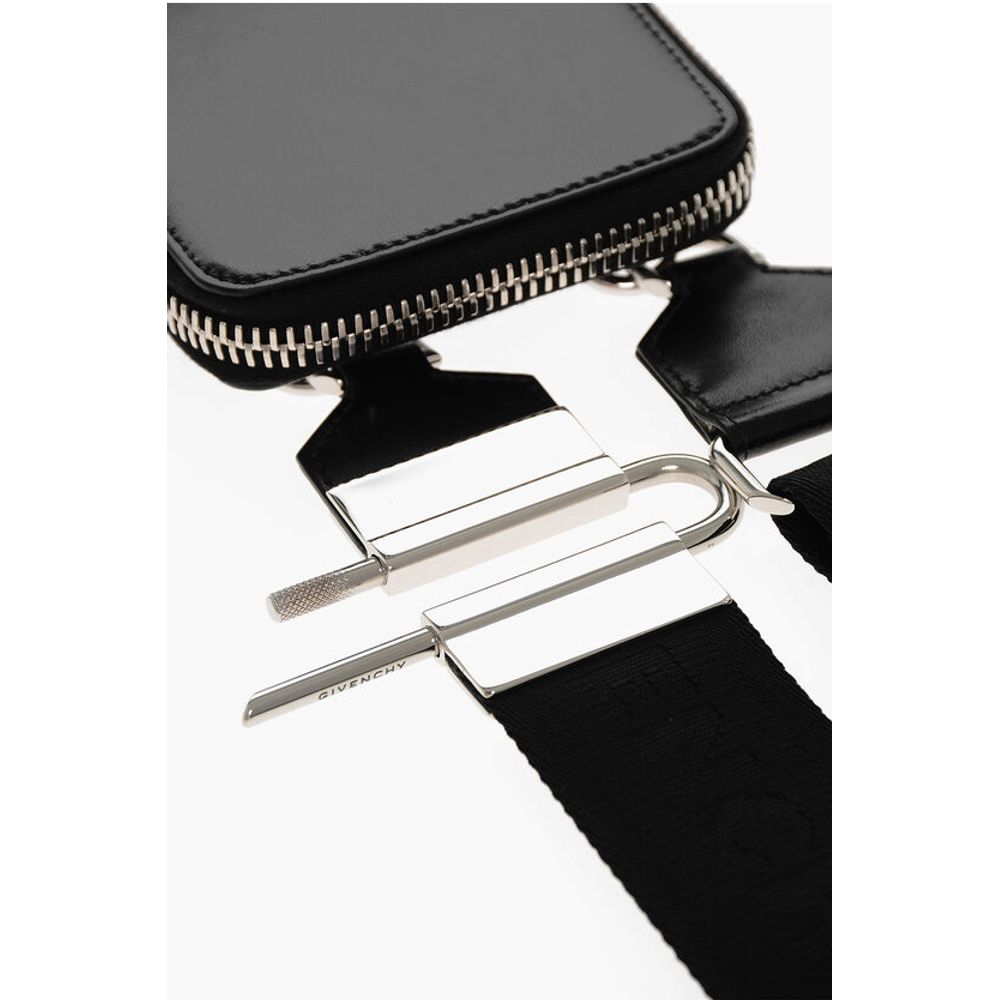 Givenchy Brushed Leather Crossbody Phone Holder - Image 5