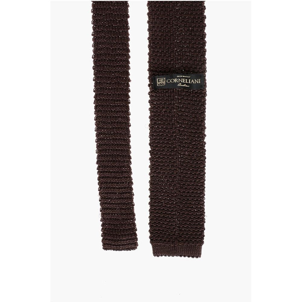 Corneliani Knitted Silk Tie - Image 3
