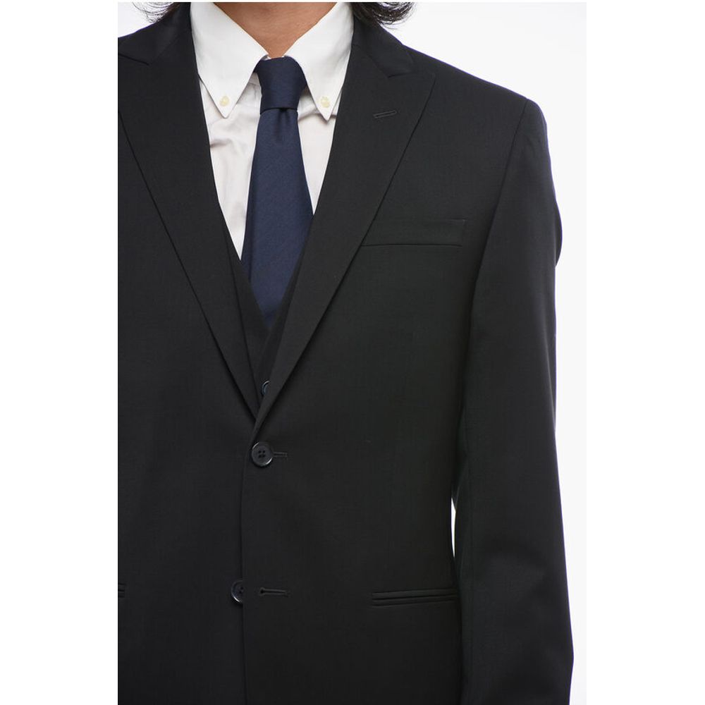 Corneliani CC COLLECTION 3-Piece REFINED Suit with Peak Lapel - Image 3