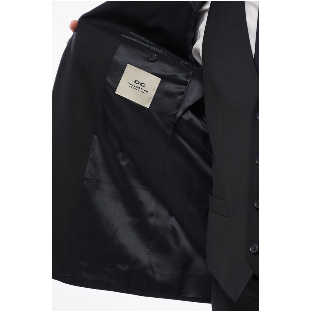 Corneliani CC COLLECTION 3-Piece REFINED Suit with Peak Lapel - Image 6