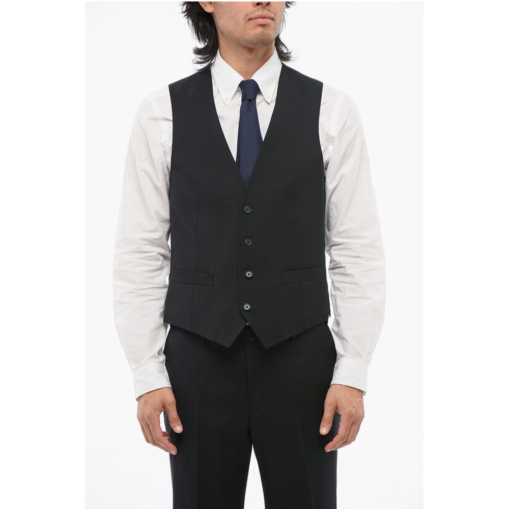 Corneliani CC COLLECTION 3-Piece REFINED Suit with Peak Lapel - Image 7