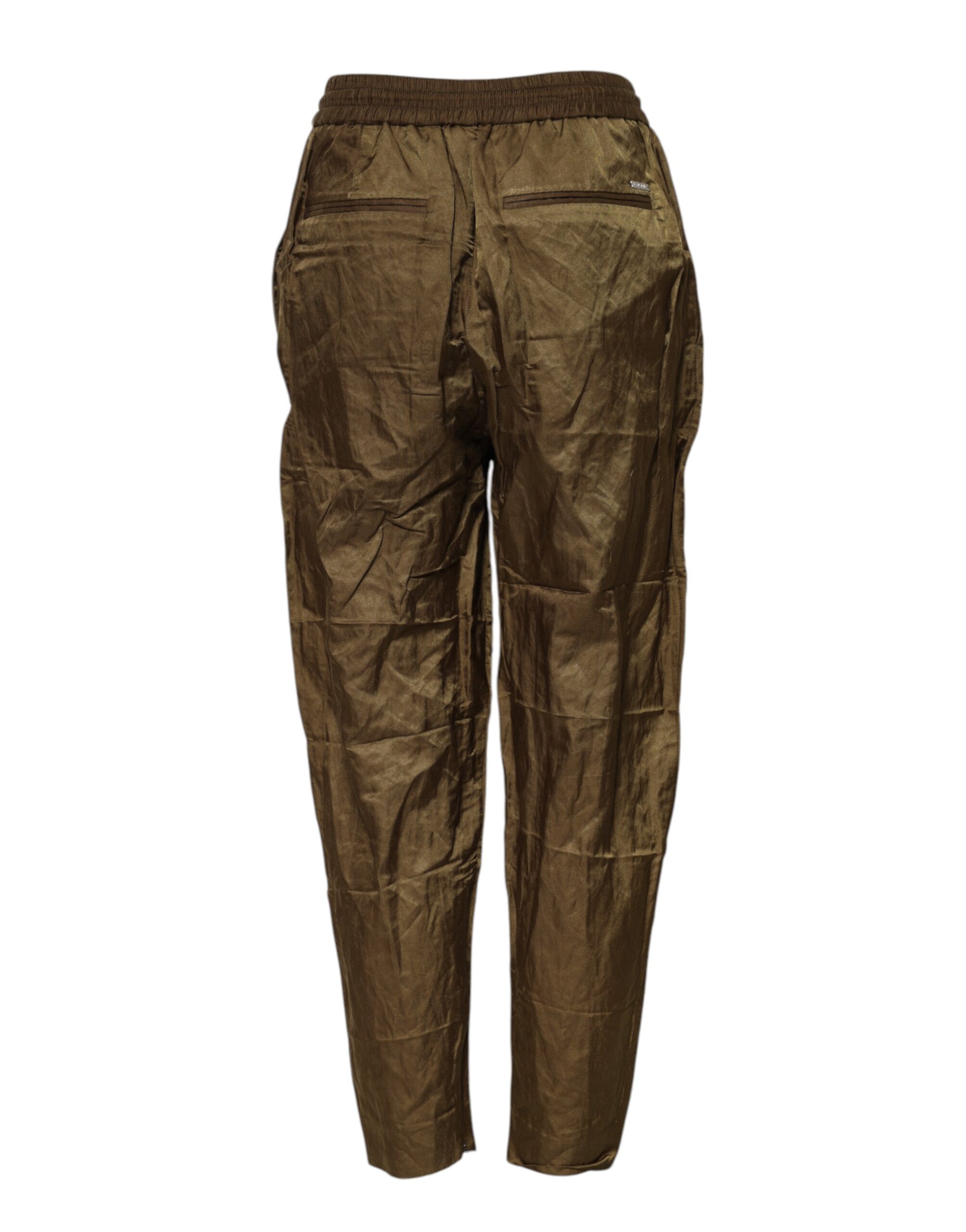 Dsquared² Brown Mid Waisted Women Sweatpants Pants - Image 3