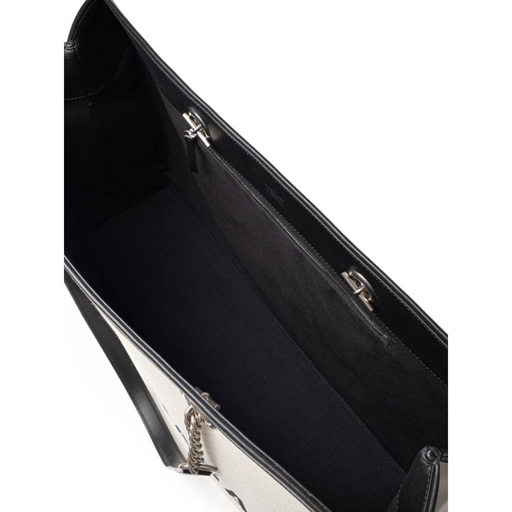 Balenciaga Gray Cotton Tote Bag - Image 5