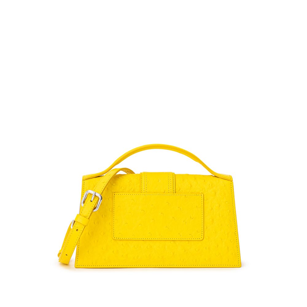 Jacquemus Yellow Leather Handbag - Image 2
