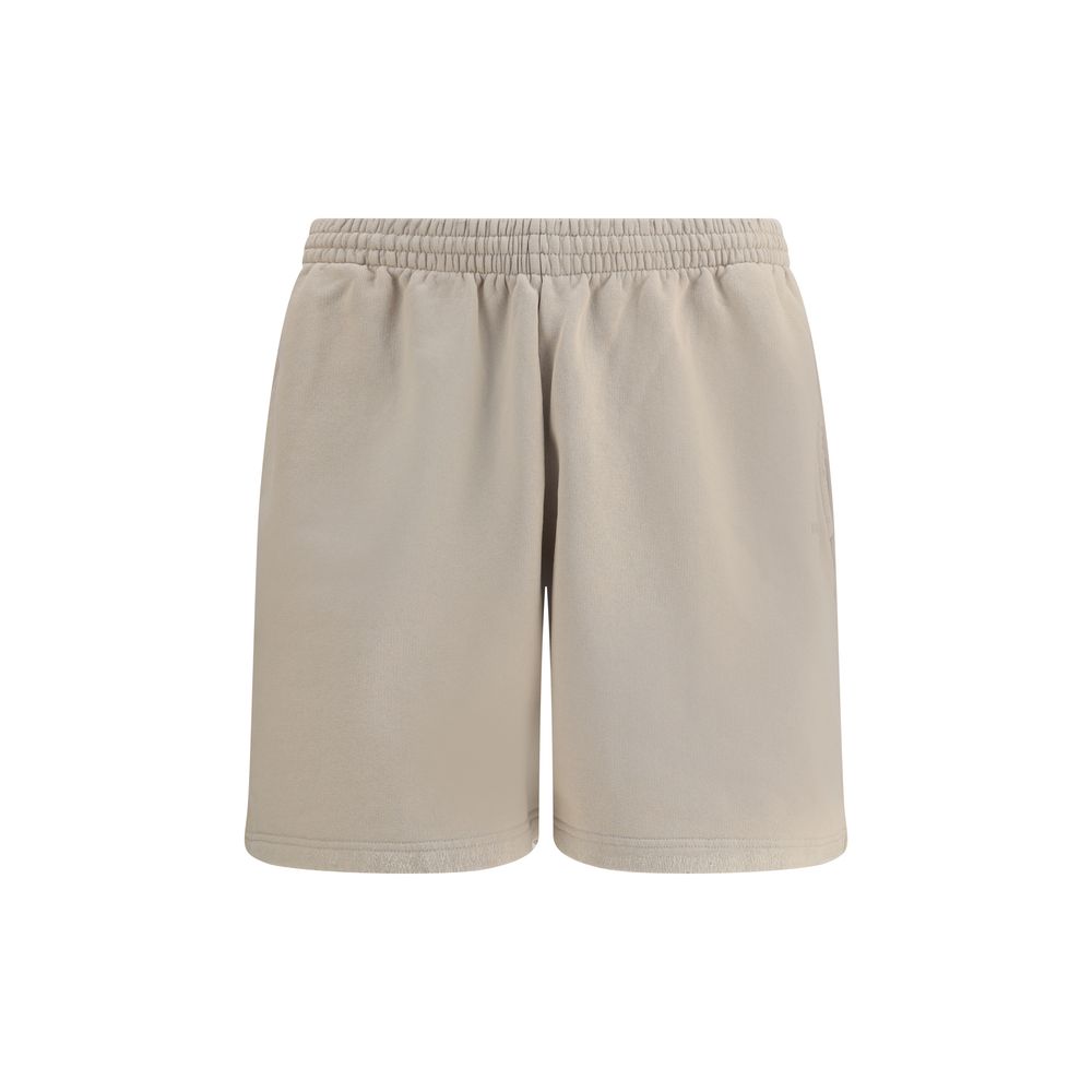 Balenciaga Beige Cotton Bermuda Shorts - Image 2