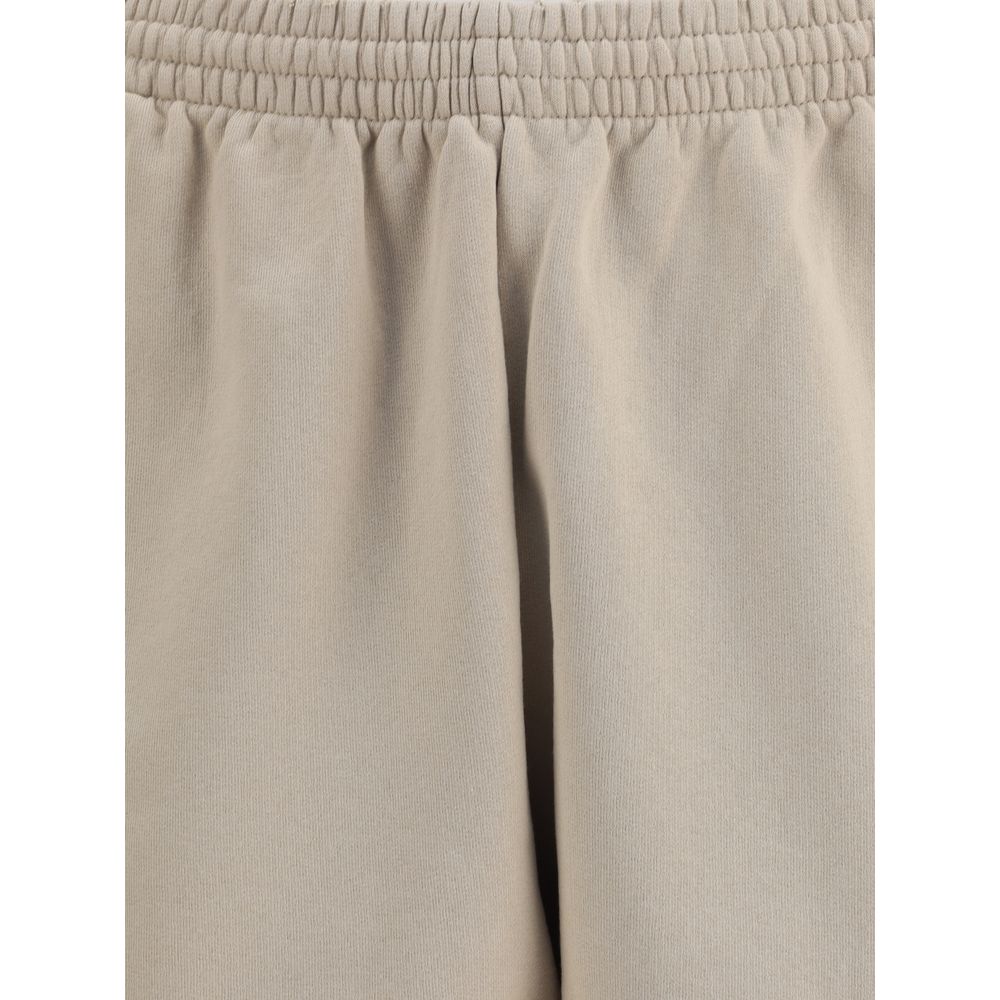 Balenciaga Beige Cotton Bermuda Shorts - Image 3