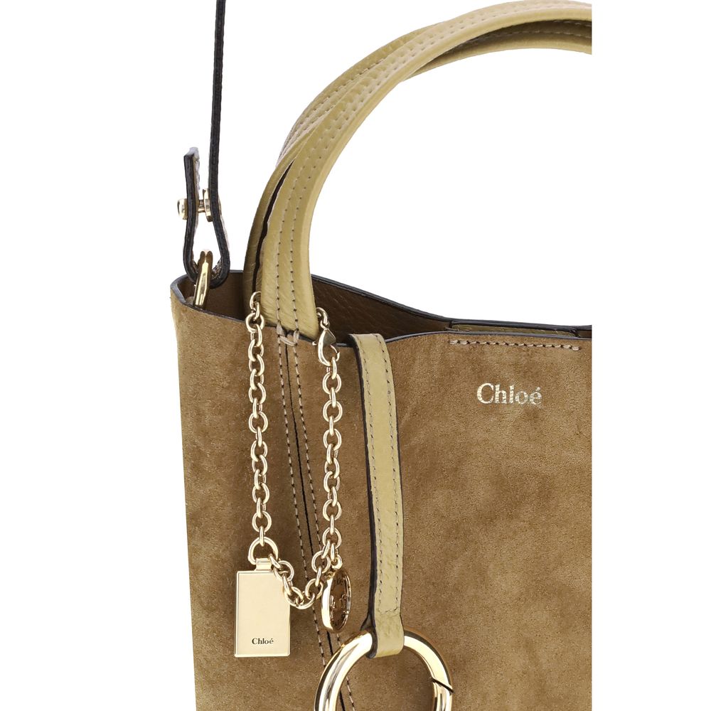 Chloé Suede Spin Handbag - Image 4